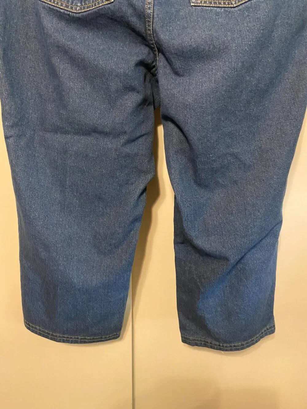 Woman Within, stretch waist, dark wash, jean capri/ankle pants, size 22WP
